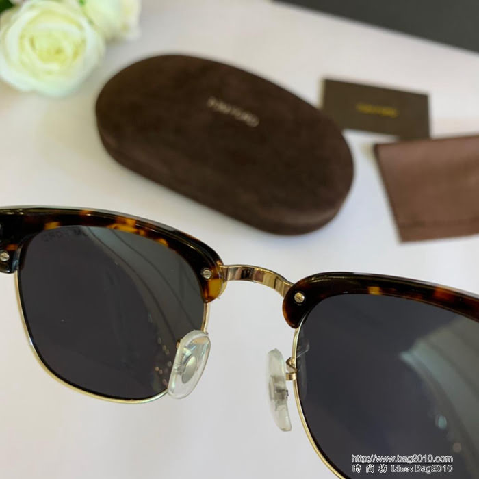 TOM FORD湯姆福特 李敏鎬同款 TF248 板材金屬偏光 方框太陽鏡  lly1486